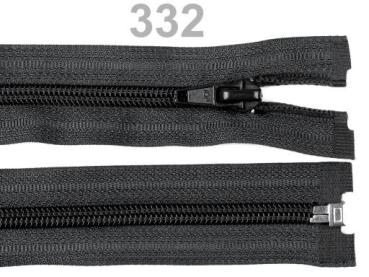 Spiralreißverschluss 5 mm, 65 cm, teilbar, Schwarz